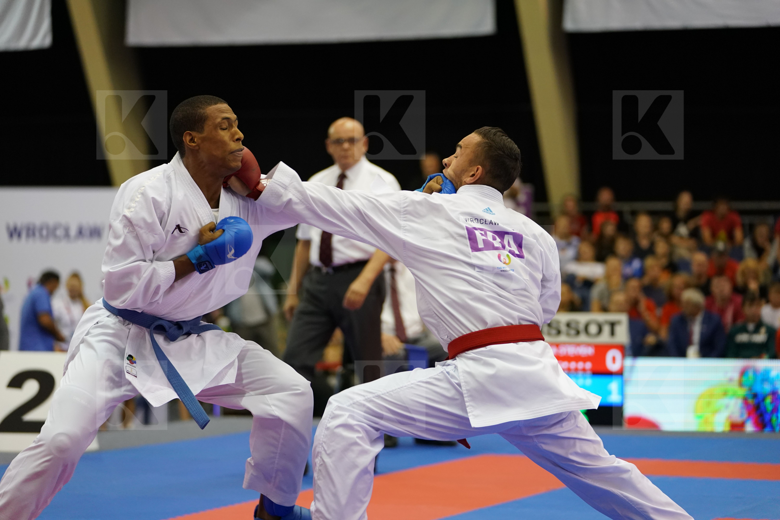 Dacosta Steven Dominican republic Ferreras Deivis France Male Kumite -67kg